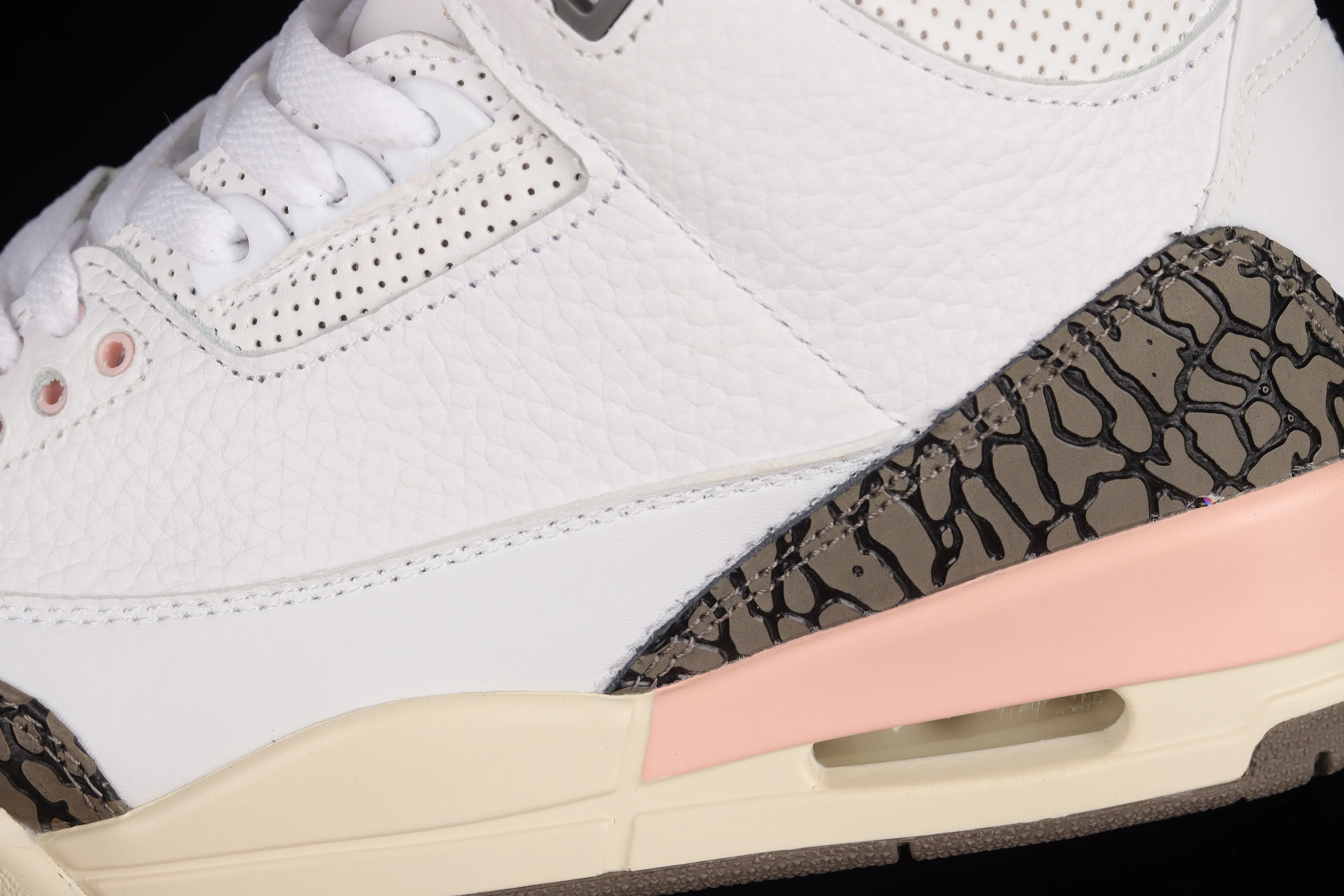 All categories Air Jordan Jordan series basketball shoes Air Jordan 3 Air Jordan 3 "Atmosphere" AJ3 Joe 3 white powder CK9246-102